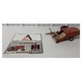 1/16 Tru-Scale Combine & 2 vanity license plates