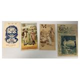 Oliver Plow, pumps and grinding mill trade cards