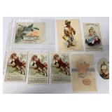 8 Plow, Buggy, etc. trade cards