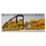 2 Ertl John Deere Crawler Dozers
