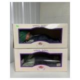 (2) Vinyl Dolls w/ John Deere Outfits
