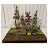 1/16 John Deere B Diorama Display