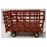 1/16 custom wood/metal bale throw wagon