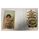 2 Acme Oil Co. trade cards