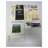 4 New Holland/Ford Brochures-Silo Unloader-other