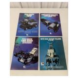 4 White Brochures-Tillers/Riders/Tractors