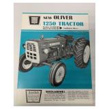 New Oliver 1250 Tractor Brochure