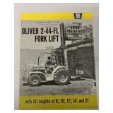 Oliver 2-44-FL Fork Lift Brochure