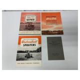 4 Massey-Harris/Ferguson Brochures