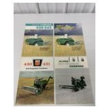 4 Oliver Brochures 35/545/430/535 Combines
