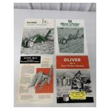 4 Oliver Brochures No. 2 & 5 Picker/Husker