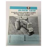 Oliver 1850 92 PTO Tractor Brochure