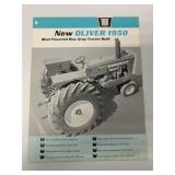 New Oliver 1950 Tractor Brochure