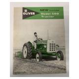 Oliver New 2-3 Plow Model 500 Tractor Brochure