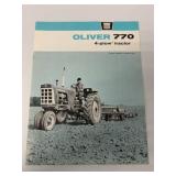 Oliver 770 4-Plow Tractor Brochure