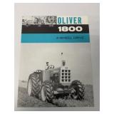 Oliver 1800 4-Wheel Drive Tractor Brochure