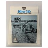 Oliver 550 Tractor Brochure