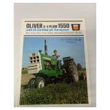 Oliver 3-4 Plow 1550 w/ 53 PTO Tractor Brochure