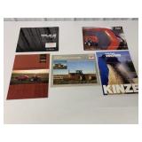 5 Brochures-Hesston/Versatile/TYM/Kinze