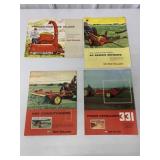 4 New Holland Brochures-331/40/Silage-other