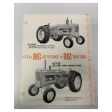 Aliis-Chalmers D-19 Big Tractors Brochure