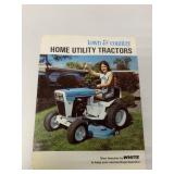White Town & Country Home Utility Tractors Brochur