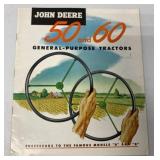 John Deere 50 and 60 GP Tractors brochure