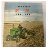 JD Models 60 & 70 Standard Tractors brochure