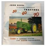 JD GP Tractors 50- 60- 70- brochure