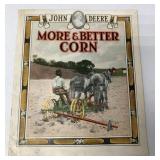 1918 John Deere More & Better Corn brochure