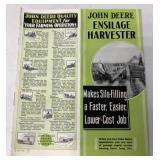 John Deere Ensilage Harvester brochure
