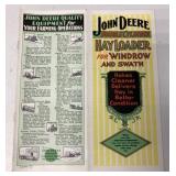 JD Double Cylinder Hayloader for Windrow and