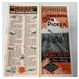 JD No.10 One-man Corn Picker brochure