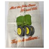 Meet The John Deere 50's and 60's brochure
