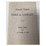 Annual Report of Deere & Company 1938