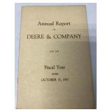 Annual Report of Deere & Company 1937