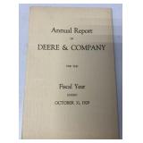 Annual Report of Deere & Company 1929