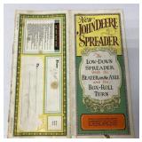 1926 New John Deere Spreader brochure