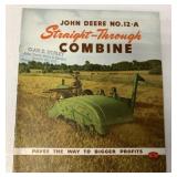 JD No. 12-A Straight-Through Combine brochure