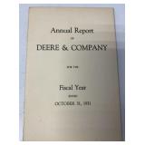 Annual Report of Deere & Company 1931