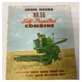 JD No. 55 Self-Propelled Combine brochure