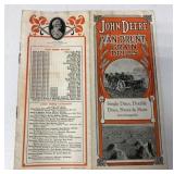 1918 John Deere Van Brunt Grain Drills brochure