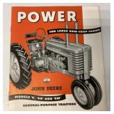 JD Models 'G', 'GN' and 'GW' GP Tractors