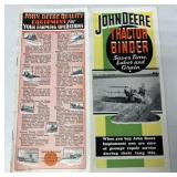 John Deere Tractor Binder brochure