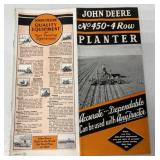 John Deere No. 450-4 Row Planter brochure