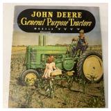 John Deere GP Tractors Models 'A', 'B','G'& 'H'