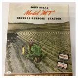 John Deere Model 'MT' GP Tractor brochure