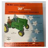 John Deere '40' Series GP Tractors brochure