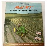 John Deere Model 'MT' GP Tractor brochure