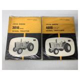 2 John Deere Tractor 3010/4010 Operator Manuals